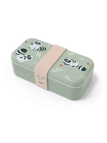 Lunchbox "Raccoon" groen - 500 ml