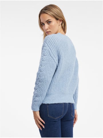 Sweter w kolorze błękitnym