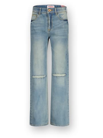 Jeans - Wide leg - in Hellblau