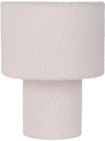 Tischleuchte "Fluffy" in Weiß - (H)31 x Ø 23 cm