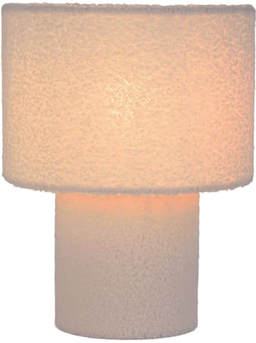 Tischleuchte "Fluffy" in Weiß - (H)31 x Ø 23 cm