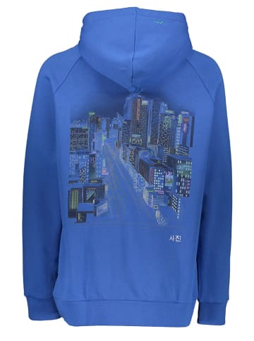 Hoodie "Bam" in Blau