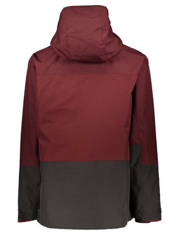Ski-/ Snowboardjacke "Track" in Rot/ Schwarz
