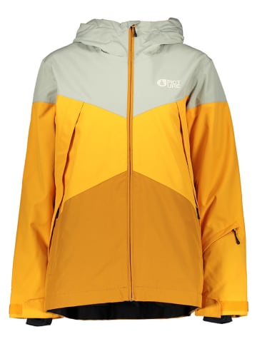 Ski-/snowboardjas "Seakrest" turquoise/geel/oranje