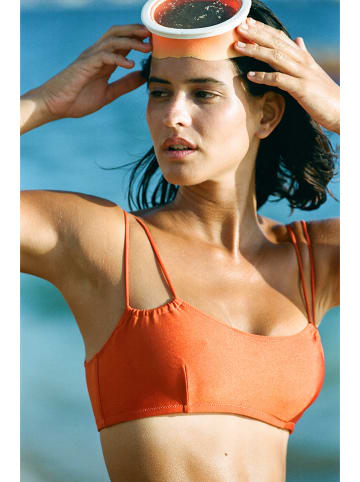 Biustonosz bikini "Miami" w kolorze pomarańczowym