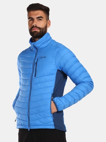 Doorgestikte jas "Actis" blauw