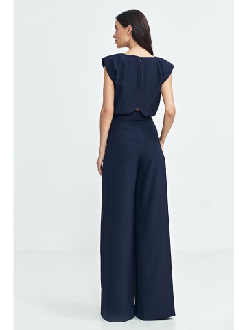 Jumpsuit donkerblauw