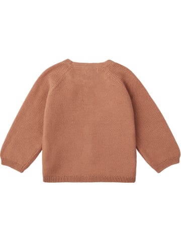 Cardigan in Hellbraun