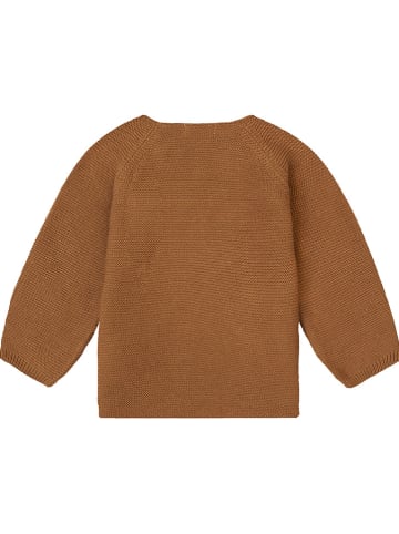 Cardigan in Hellbraun