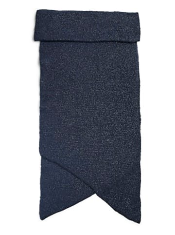 Schal in Dunkelblau - (L)210 x (B)50 cm