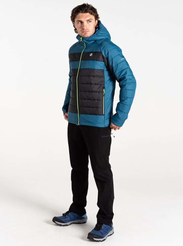 Steppjacke "Touring II" in Blau/ Schwarz