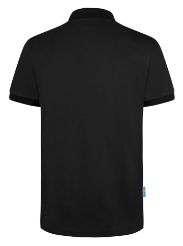 Poloshirt "Hekla" in Schwarz