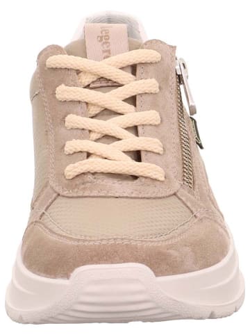 Leder-Sneakers "Sprinter" in Beige