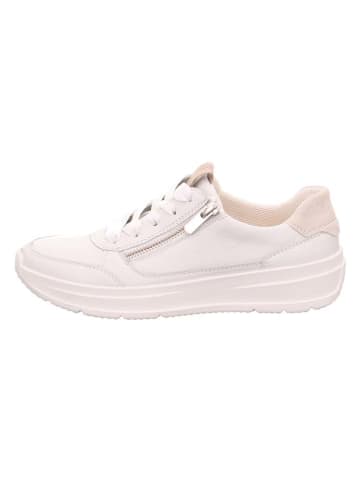 Leder-Sneakers "Sprinter" in Weiß