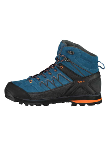Leren trekkingboots "Moon" donkerblauw