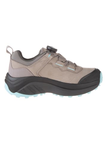 Wanderschuhe "Juukat Low" in Taupe/ Hellblau
