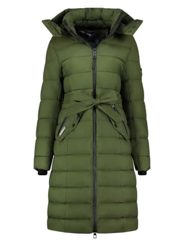 Wintermantel "Cabima" in Khaki