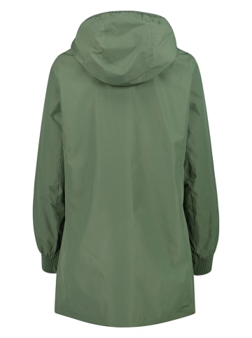 Parka w kolorze zielonym
