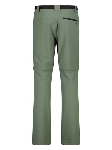 Zip-Off-Funktionshose in Khaki