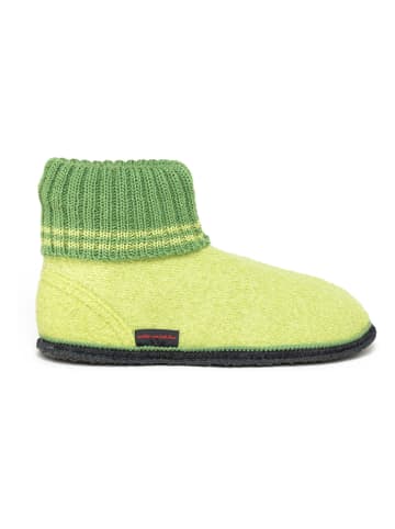 Hüttenschuhe "Oetz" in Grün