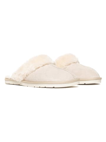 Hausschuhe "Emilija" in Creme