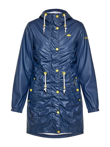 Regenmantel donkerblauw