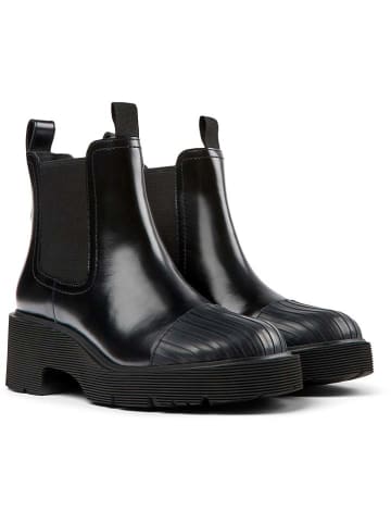 Leren chelseaboots zwart