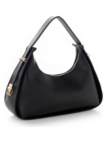 Henkeltasche in Schwarz - (B)28 x (H)20 x (T)8 cm