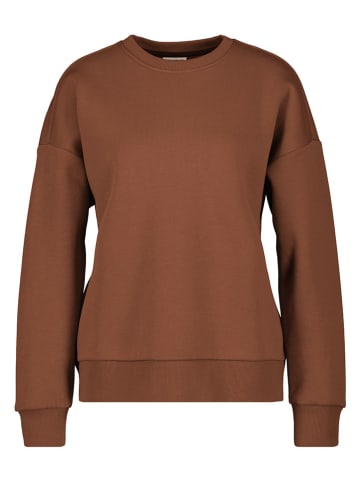 Sweatshirt "Logo" lichtbruin