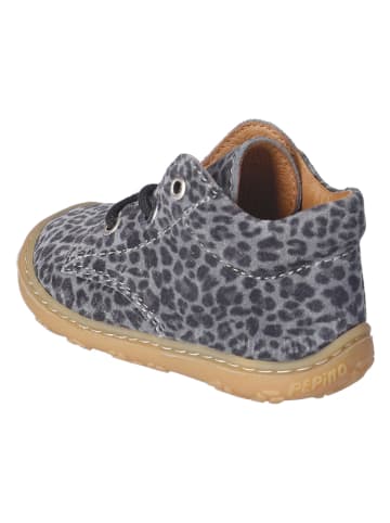 Skórzane buty "Dots" w kolorze szarym do nauki chodzenia