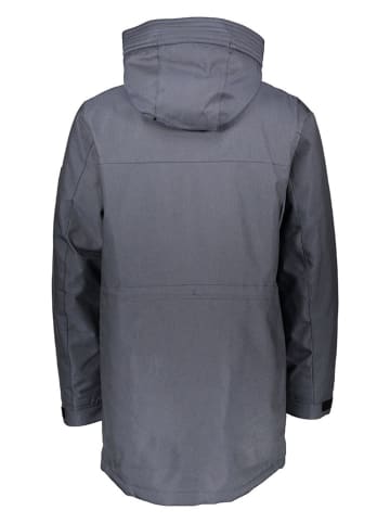 Parka w kolorze szarym