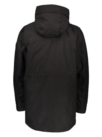 Parka w kolorze czarnym