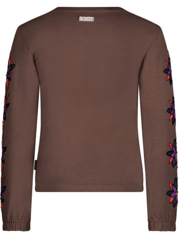 Bluza w kolorze ciemnobrązowym