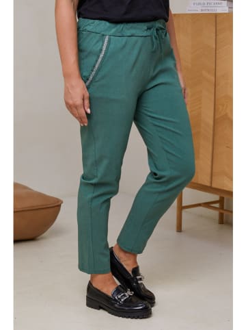Broek donkergroen