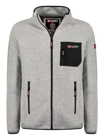 Fleece vest "Titleak" lichtgrijs
