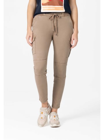 Cargohose in Beige