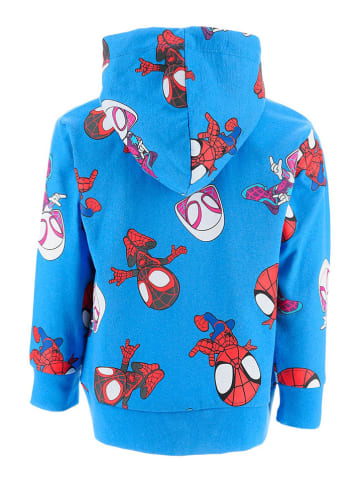 Bluza "Spidey i super-kumple" w kolorze niebiesko-czerwonym