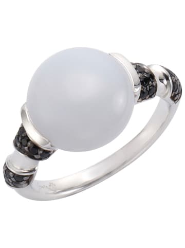 Silber-Ring mit Edelsteinen