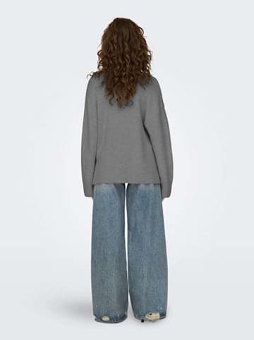 Sweter w kolorze szarym