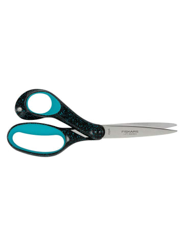Linkshandige schaar zwart - (H)20 cm