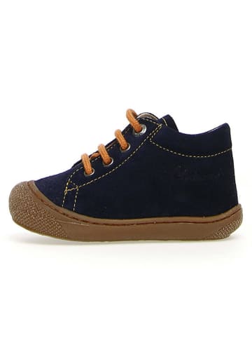 Leder-Lauflernschuhe "Cocoon" in Dunkelblau