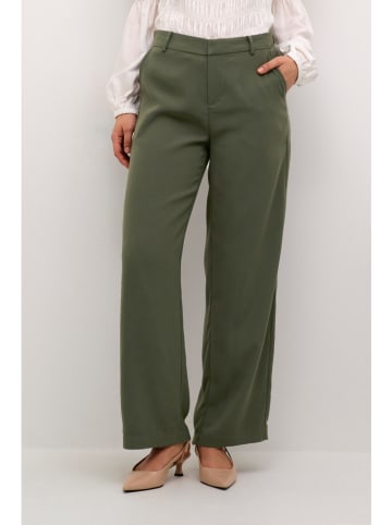 Spodnie "Cocamia" w kolorze khaki