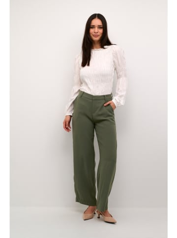 Spodnie "Cocamia" w kolorze khaki