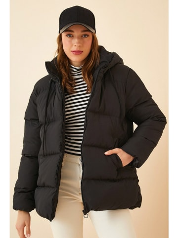 Steppjacke in Schwarz