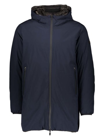 Wintermantel "Carman Rev" donkerblauw/antraciet