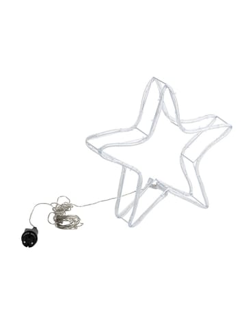 LED-Dekoleuchte "Star" in Weiß - (B)40 x (H)38 cm