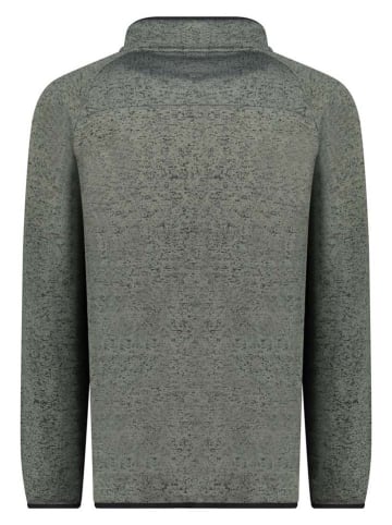 Fleecejacke "Title" in Grau