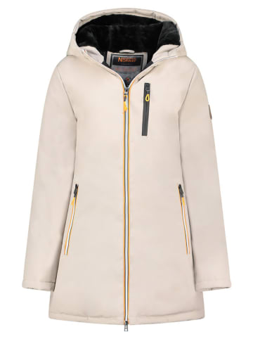 Parka "Cassim" in Creme