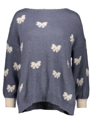 Sweter w kolorze szarym