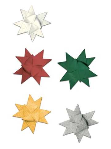 Fröbelstern-Bastelset "Weihnachten" in Bunt
